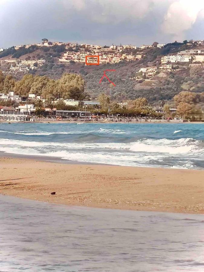 Grosses Haus Mit Traumhaftem Ausblick Georgioupoli Exterior foto